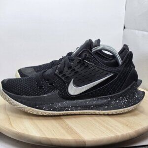 Nike Kyrie Low 2 Black Metallic Silver Sneakers Gym Shoes AV6337-003 Mens 9.5
